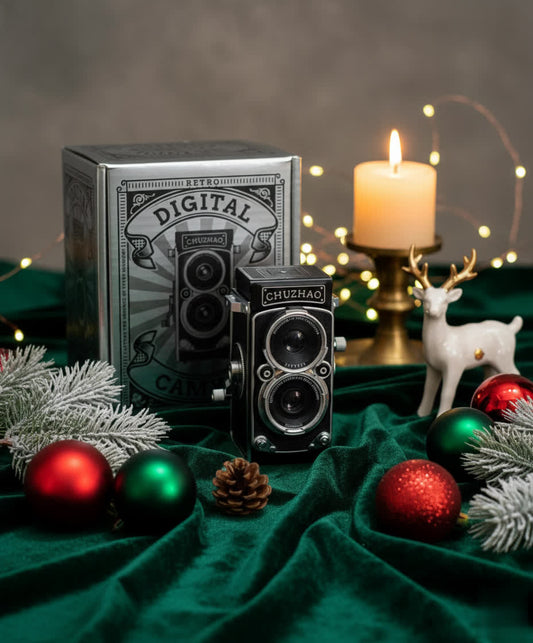 Retro Mini Digital Camera – CHUZHAO 1080P Vlogging Cam